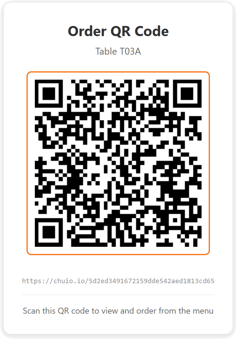 QR scan